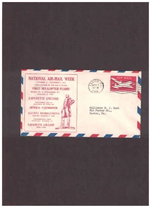 NATIONAL AIR-MAIL WEEK OCT.27-NOV.2, 1946 SCOTT # UC14 - Picture 1 of 2