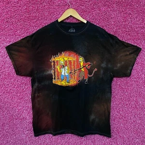 The Simpsons Treehouse of Horror Satan Mr Flanders Tie Dye L - Picture 1 of 4