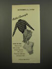 1950 Hattie Carnegie Sweaters Ad - Paris To You