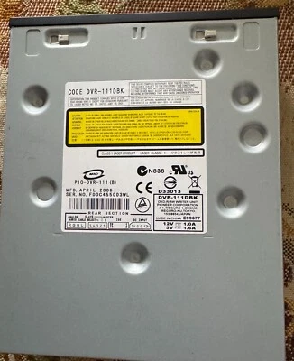 DVR-111DBK Pioneer 16x DVD+/-RW ATA/IDE 5.25-inch Internal DVD-Writer Drive - Image 1 of 3