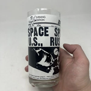 Las Vegas Review Journal Space Spectacular July 17, 1975 Drinking Glass - Picture 1 of 9
