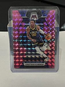 2022-23 Panini Mosaic - #184 Jonathan Kuminga Pink Mosiac /149 - Picture 1 of 2