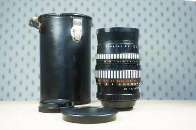 15 blades Meyer-Optik Görlitz ORESTOR 135/2.8 "zebra"M42+caps+case BOKEH MONSTER - Image 1 of 4