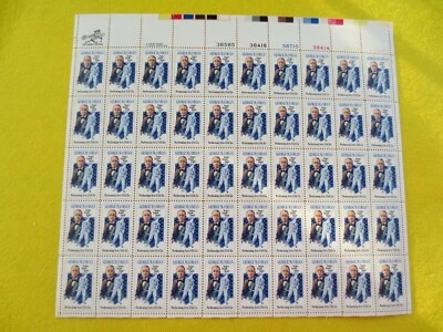 DOC's Scott #1756 George M. Cohan 15¢ Sheet of 50  MNH XF - Image 1 of 3
