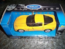 Welly Collection 1:24 scale 2007 Chevrolet Corvette Z06 Diecast 22504W NIB NEW
