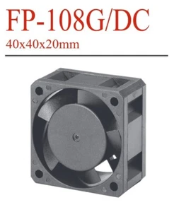 COMMONWEALTH - VENTOLA RAFFREDDAMENTO - PVC - FP 108G/DC - 12V - 7000 RPM - Foto 1 di 1
