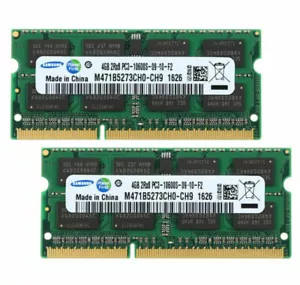 Samsung 16GB 8GB 4GB 2Rx8 PC3-10600S DDR3-1333Mhz SODIMM Laptop Memory RAM_+_ - Picture 1 of 10