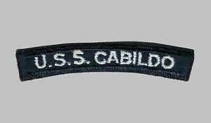 US Navy LSD-16 USS Cabildo Dock Landing Ship UIM Shoulder Rocker Tab (04) - Bild 1 von 1