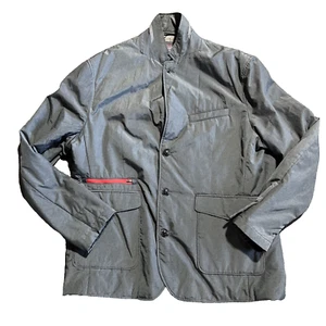 Untuckit Chaqueta Abrigo Carbón Blazer Abrigo Deportivo Cremallera Botón Caladoc Talla XL Gris - Imagen 1 de 19