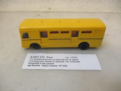 x-88933	adp-modelle 17029 1:87 KMO 131 Post sehr guter Zustand - Bild 1 von 4