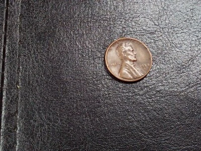 Mint Error Coin 1959 D Denver Lincoln 1c Penny One Cent Mint Error  - Image 1 of 4