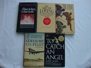 5 FAITH, LIFE, DEATH pb books ART LOVING, TIME TO LOVE, CO-PILOT vintage FROMM - Bild 1 von 13