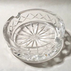 Waterford Crystal Ashtray 4.75" Round - Picture 1 of 23