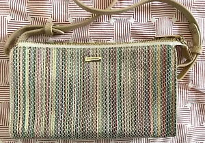 Brahmi Sienna Multicolor Leather Crossbody Shoulder Bag Purse - Picture 1 of 7