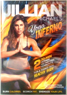 Jillian Michaels Yoga Inferno Brand New Sealed DVD For a Hot Body All Region - Image 1 of 3