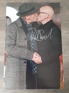 PATRICK STEWART STAR TREK LEGEND SIGNED 12 X 8 AUTOGRAPHED STUNNING PHOTO ..REAL - Picture 1 of 3