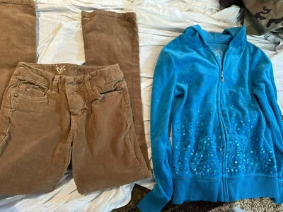 Sudadera Justice talla 8 y pantalón marrón, talla 10S, ver descripción Foto 1 de 4