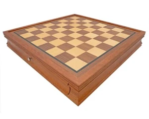 Schachfigurenschrank mit Mahagoni-Rahmen und Schublade 19,7 Zoll (438) - Bild 1 von 12