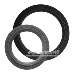 2x 4.5"/5"/6.5"/8"/10" inch Speaker Foam Edge Bass Woofer Surround Circle Repair - Picture 1 of 16