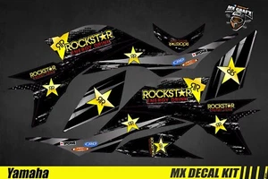 Kit Déco Quad pour / Atv Decal Kit for Yamaha YFZ 450 - Rockstar Strip - Picture 1 of 1