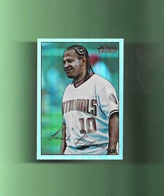 2007 Bowman Heritage RAINBOW FOIL # 77 RONNIE BELLIARD WASHINGTON SHARP! - Image 1 of 2