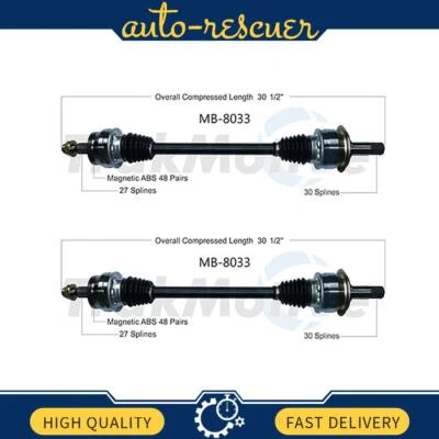 Eje TrakMotive CV 2x se adapta de 2008 a 2015 Mercedes-Benz C63 AMG Foto 1 de 2