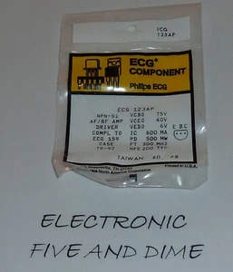 ECG123AP T-NPN SI-AF/RF AMP 1 - Picture 1 of 1