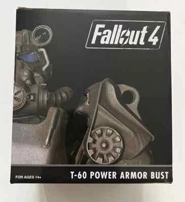 Fallout 4 T-60 Power Armor Bust Statue Figure Bethesda 3 New Vegas 2 NEW - Image 1 of 4