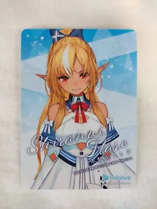 Tarjeta chocolate hololive Shiranui Flare BANDAI importación Japón - Imagen 1 de 2