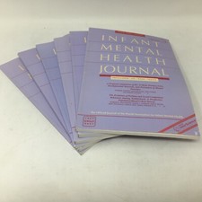 Lot of 6 Issues of INFANT MENTAL HEALTH JOURNAL from 2007 and 2008 WILEY