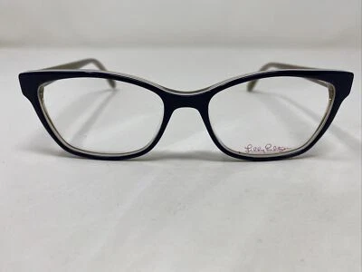 Marco de gafas de borde completo azul marino Lilly Pulitzer Martingala NV 52-18-135 QQ74 Foto 1 de 4