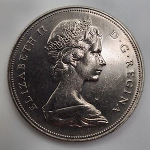 1968 Canadian Voyager Dollar Beautiful Shape - Bild 1 von 2