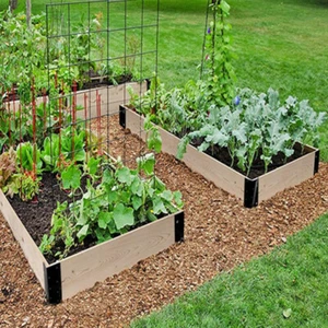 4 Sets Of Multifunctional Fixing Raised Garden Bed Corner Brackets - Picture 1 of 12