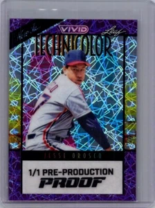 Jesse Orosco 2024 Leaf Baseball 1/1 Pre Production Proof - Bild 1 von 1