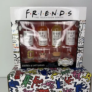 Juego de 4 vasos de chupito Friends serie de televisión mezcladores de bebidas de cóctel 1,5 oz sellados - Imagen 1 de 7