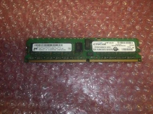 Micron MT18HTF25672PY-667G1 2GB 1RX4 PC2-5300P 667MHZ ECC Server Speicher - Bild 1 von 1