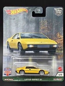 Hot Wheels 2021 Car Culture British Horse Power LOTUS ESPRIT S1 amarillo 4/5 - Imagen 1 de 6