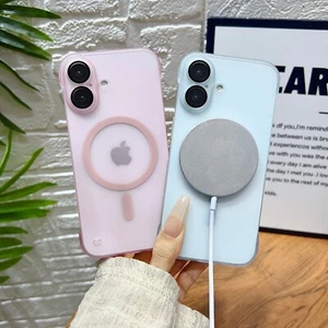 For iPhone 16 15 14 13 12 Pro Max Slim Case Magnetic Ultra-thin Frameless Cover - Picture 1 of 27