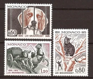 [7552] Monaco 1975, MNH**, Legge sulla crudeltà animale - J.P. Delmas de Grammont - Foto 1 di 1