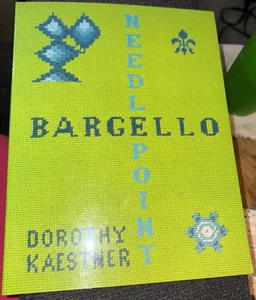Vintage seltenes Nadelspitze Bargello Muster Bk von Dorothy Kaestner 1974 - Bild 1 von 24