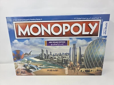 Monopoly Abu Dhabi Official Edition Family Board Game Hasbro - New & Sealed - Image 1 of 4