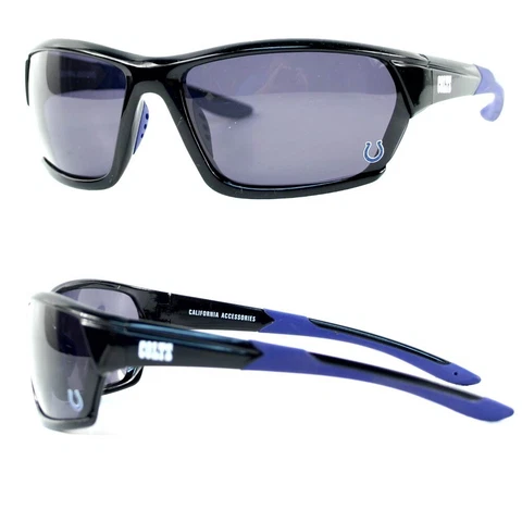 INDIANAPOLIS COLTS SPORTS FULL RIM SUNGLASSES POLARIZED AND W/FREE POUCH/BAG NEW Cover