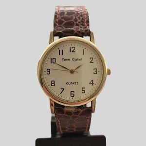 Rene Gallet Herrenarmbanduhr – Klassisches Design mit Lederarmband - Bild 1 von 6
