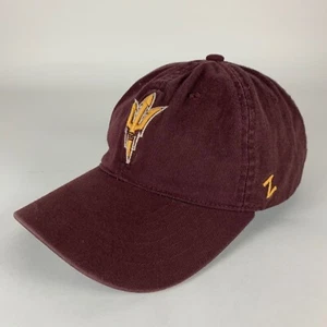 Arizona State Sun Devils NCAA Maroon Zephyr Relaxed Fit Strapback Hat - Picture 1 of 5