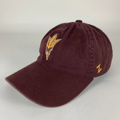Arizona State Sun Devils NCAA Maroon Zephyr Relaxed Fit Strapback Hat - Image 1 of 4