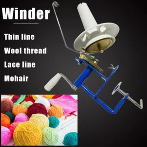 Large Metal Yarn Winder 10-Ounce String Ball Winder for Crocheting and Knitting - Picture 1 of 7