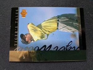 2001 Upper Deck Tiger's Tales Golf Card # TT16 Tiger Woods RC (NM) - Picture 1 of 3