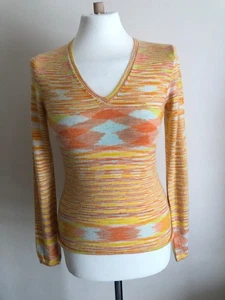 Magaschoni Cashmere space dye sweater. Small - Picture 1 of 8