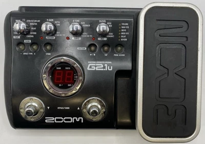 Zoom G2.1u Guitar Multi-Effects FX Pedal (FREE & FAST UK POSTAGE) - Image 1 of 4