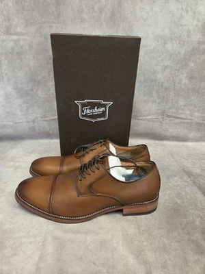 Florsheim мужской платье туфли SZ-12D желтовато-коричневый крышка носок - Изображение 1 из 4